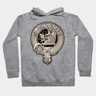 Clan Campbell Crest & Tartan Hoodie